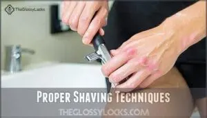 proper shaving techniques