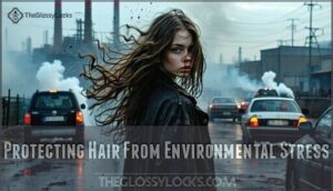 protecting hair from environmental stress
