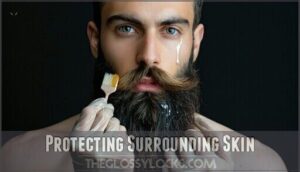 protecting surrounding skin protecting surrounding skin