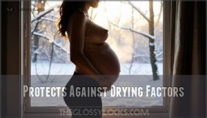 protects against drying factors