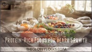 protein-rich foods for beard growth