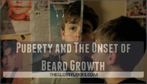puberty and the onset of beard growth