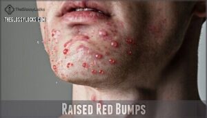 raised red bumps
