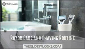 razor care and shaving routine razor care and shaving routine