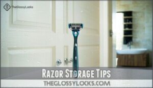 razor storage tips