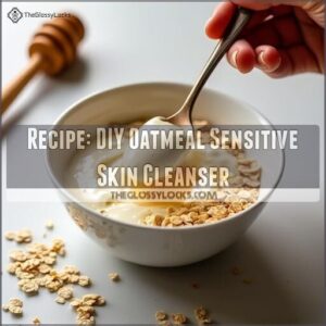 recipe: diy oatmeal sensitive skin cleanser