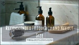 recommended frequency and needle size recommended frequency and needle size