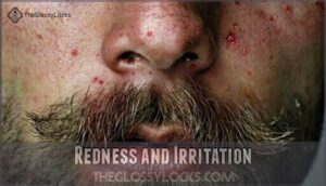 redness and irritation