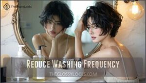 reduce washing frequency