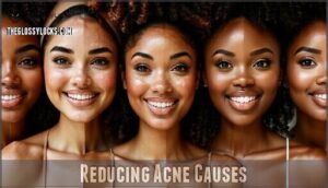 reducing acne causes