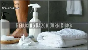 reducing razor burn risks