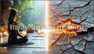 reducing stress and heat damage
