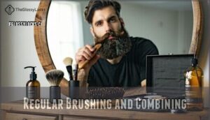 regular brushing and combining