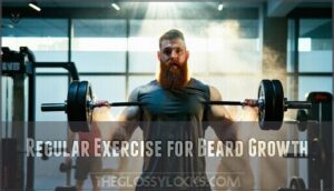 regular exercise for beard growth
