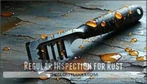 regular inspection for rust regular inspection for rust