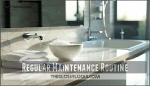 regular maintenance routine