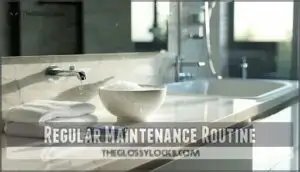 regular maintenance routine