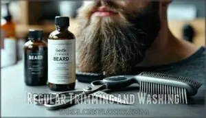 regular trimming and washing regular trimming and washing