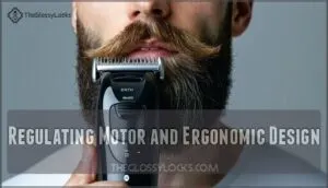 regulating motor and ergonomic design