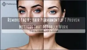 remove facial hair permanently