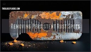 removing persistent rust spots