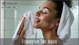 removing the mask