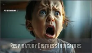 respiratory distress indicators