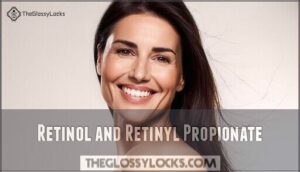 retinol and retinyl propionate