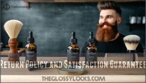 return policy and satisfaction guarantee