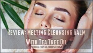 review: melting cleansing balm with tea tree oil