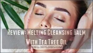 review: melting cleansing balm with tea tree oil review: melting cleansing balm with tea tree oil