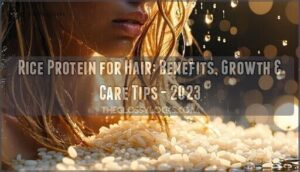 rice protein for hair