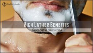 rich lather benefits
