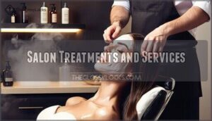 salon treatments and services