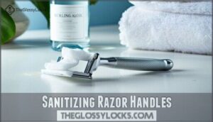 sanitizing razor handles