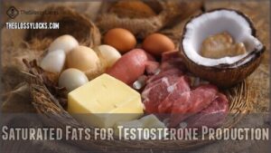 saturated fats for testosterone production
