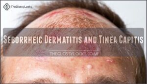 seborrheic dermatitis and tinea capitis