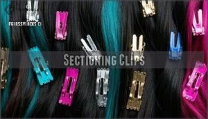 sectioning clips sectioning clips