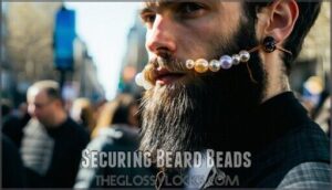securing beard beads