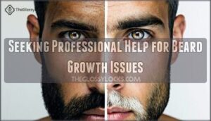 seeking professional help for beard growth issues