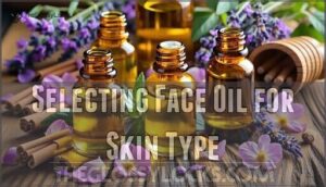 selecting face oil for skin type