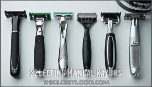 selecting manual razors selecting manual razors