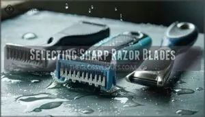 selecting sharp razor blades selecting sharp razor blades