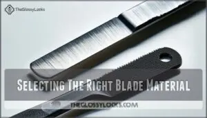 selecting the right blade material selecting the right blade material