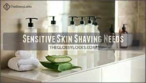 sensitive skin shaving needs