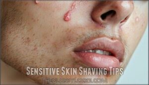 sensitive skin shaving tips