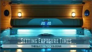 setting exposure times setting exposure times