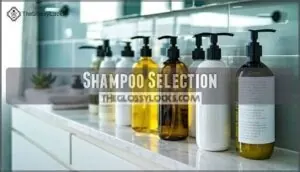 shampoo selection shampoo selection