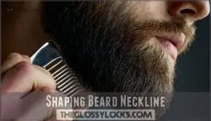 shaping beard neckline