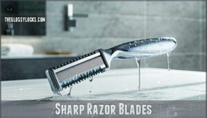 sharp razor blades